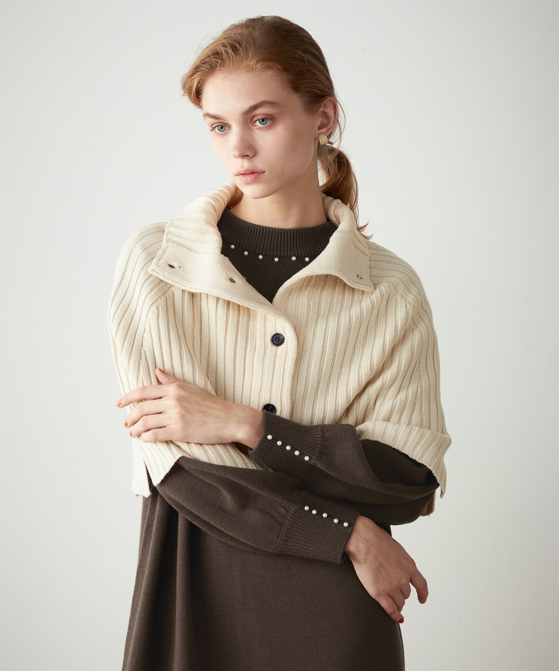 LE SOUK HOLIDAY ニットポンチョ_sub_15