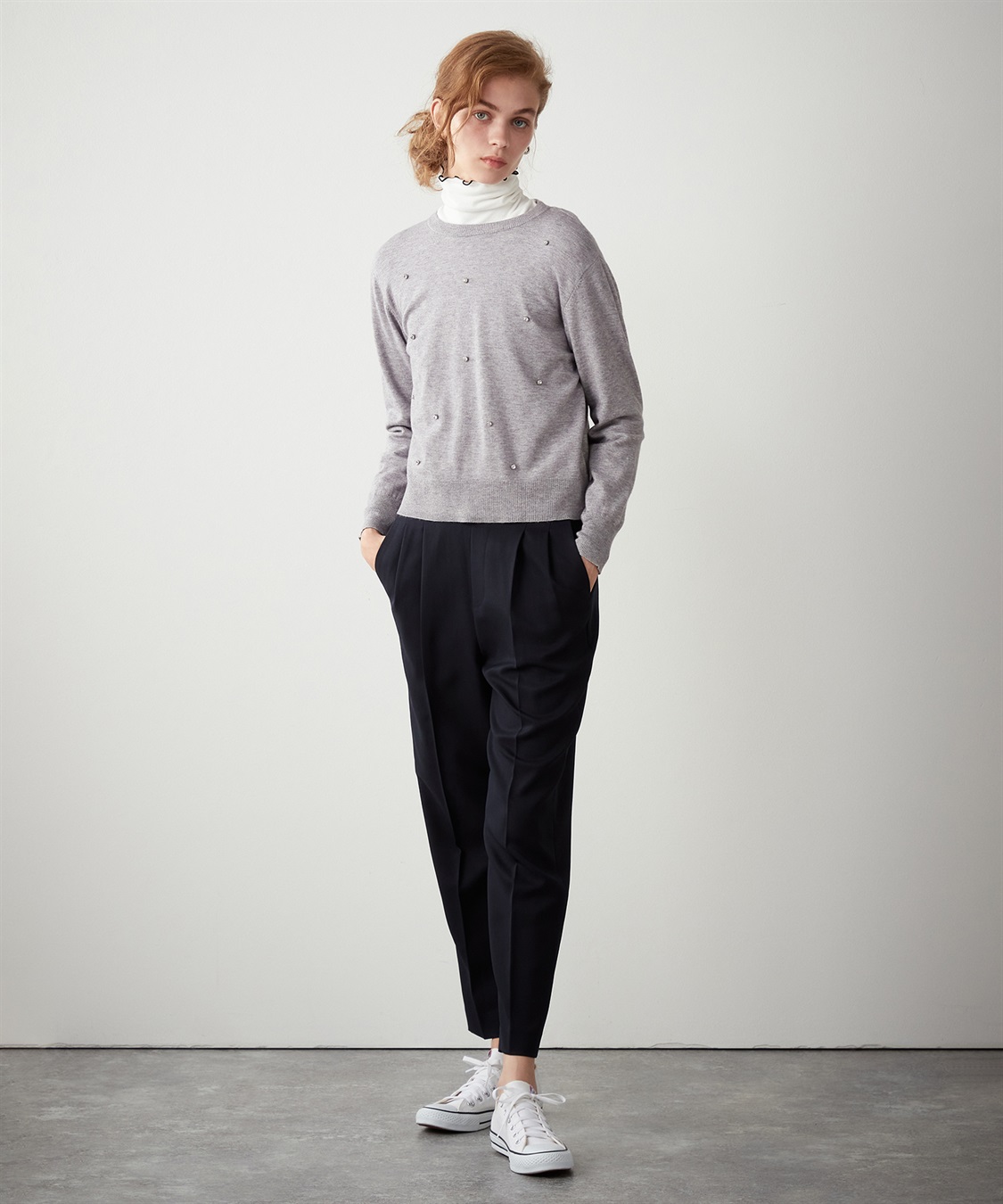 LE SOUK HOLIDAY ビジュー付きニットプルオーバー_sub_6