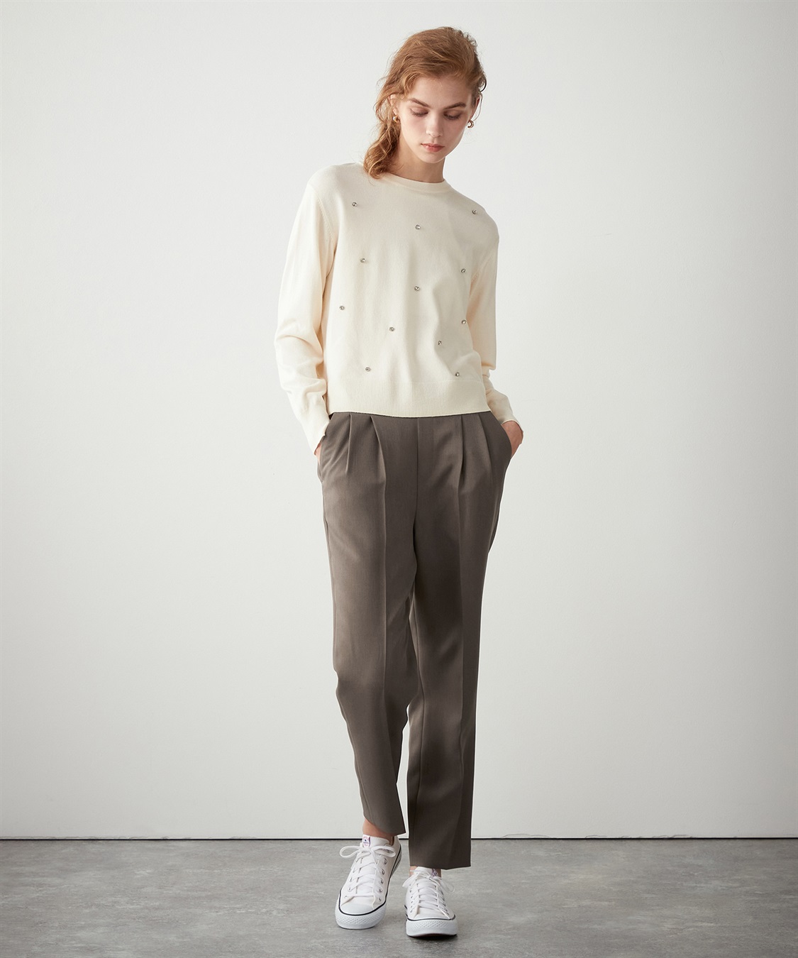 LE SOUK HOLIDAY ビジュー付きニットプルオーバー_sub_9