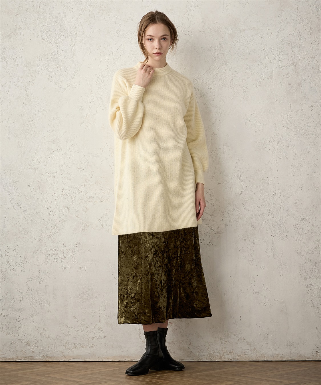 チュニックニットプルオーバー LE SOUK HOLIDAY｜クロスプラス公式通販