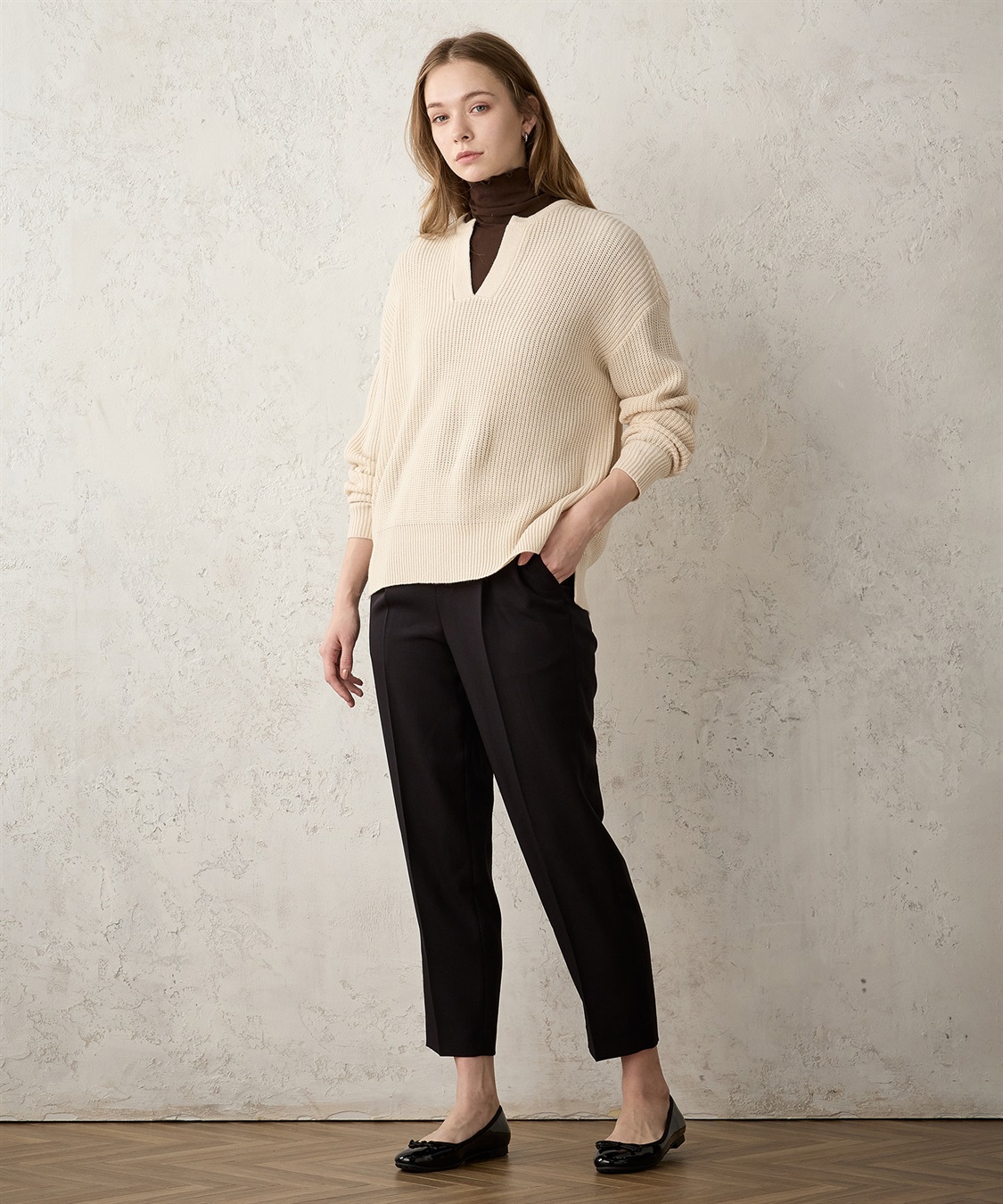 スキッパーニットプルオーバー LE SOUK HOLIDAY｜クロスプラス