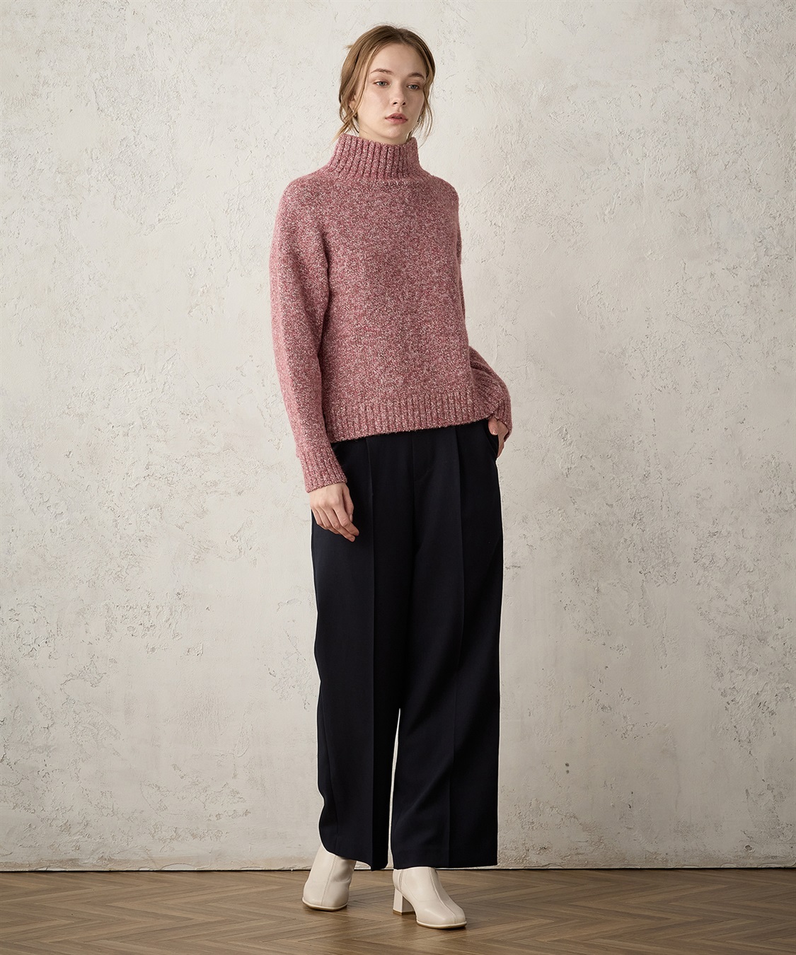 LE SOUK HOLIDAY ミックスヤーンニットプルオーバー_sub_11