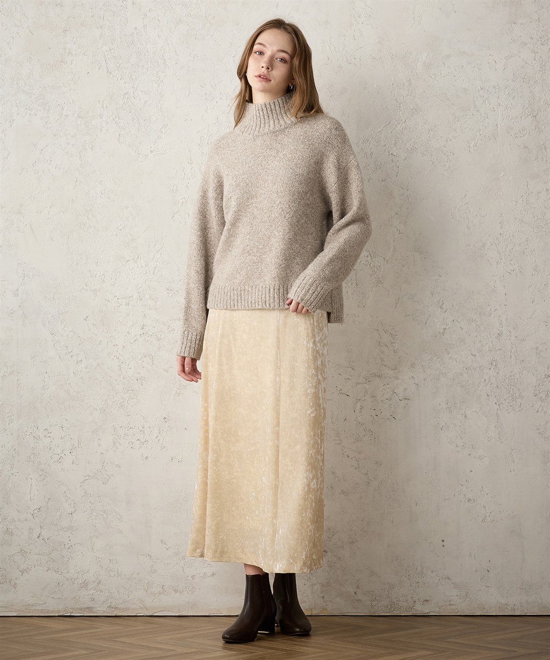 LE SOUK HOLIDAY ミックスヤーンニットプルオーバー_sub_14