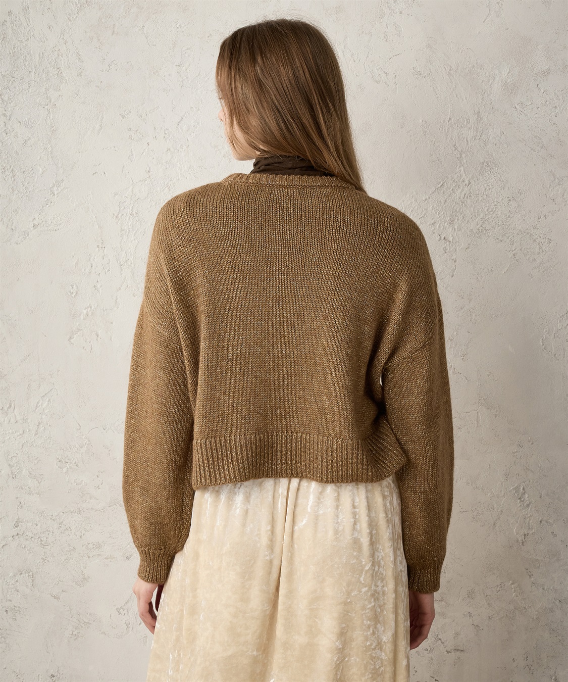 LE SOUK HOLIDAY クルーネックラメニットプルオーバー_sub_3