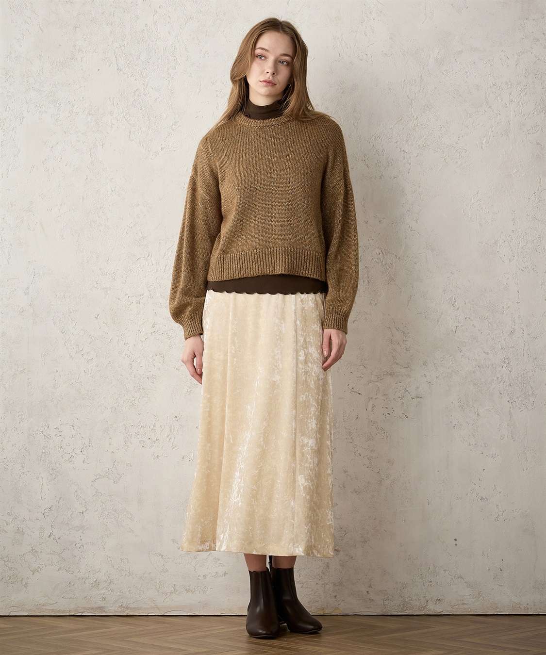 LE SOUK HOLIDAY クルーネックラメニットプルオーバー_sub_7