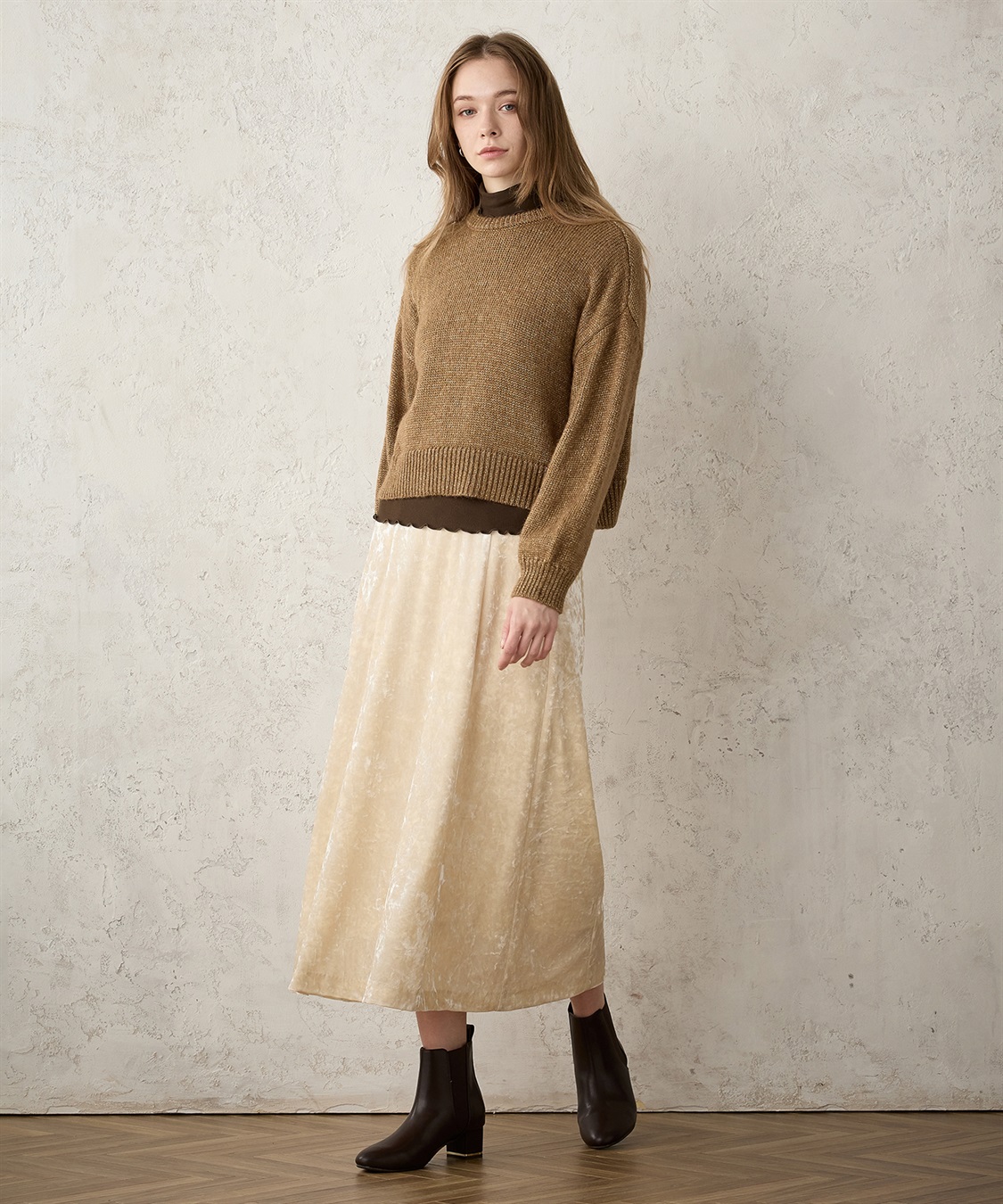 LE SOUK HOLIDAY クルーネックラメニットプルオーバー_sub_8