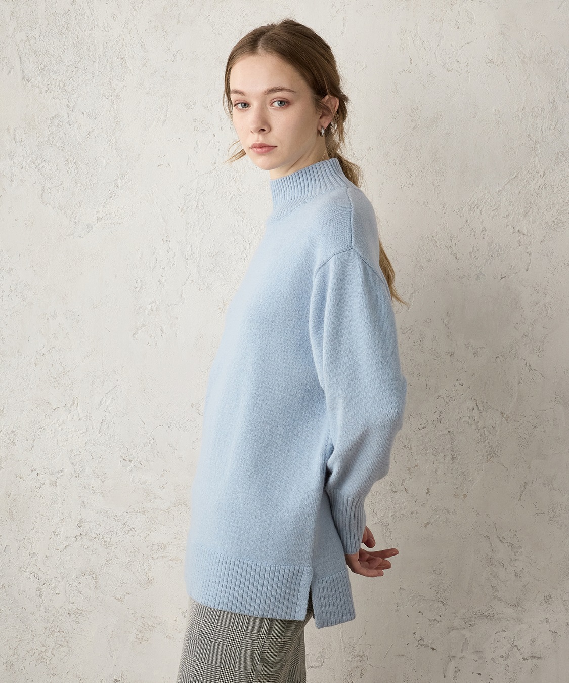 LE SOUK HOLIDAY スウェットライクニットプルオーバー_sub_2