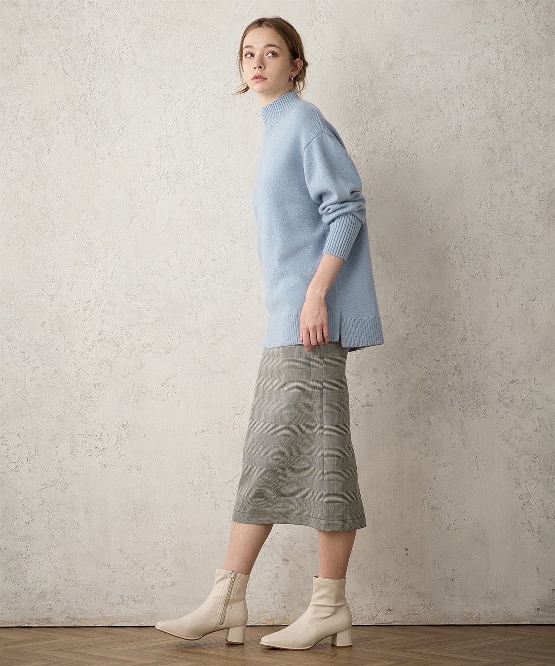 LE SOUK HOLIDAY スウェットライクニットプルオーバー_sub_8