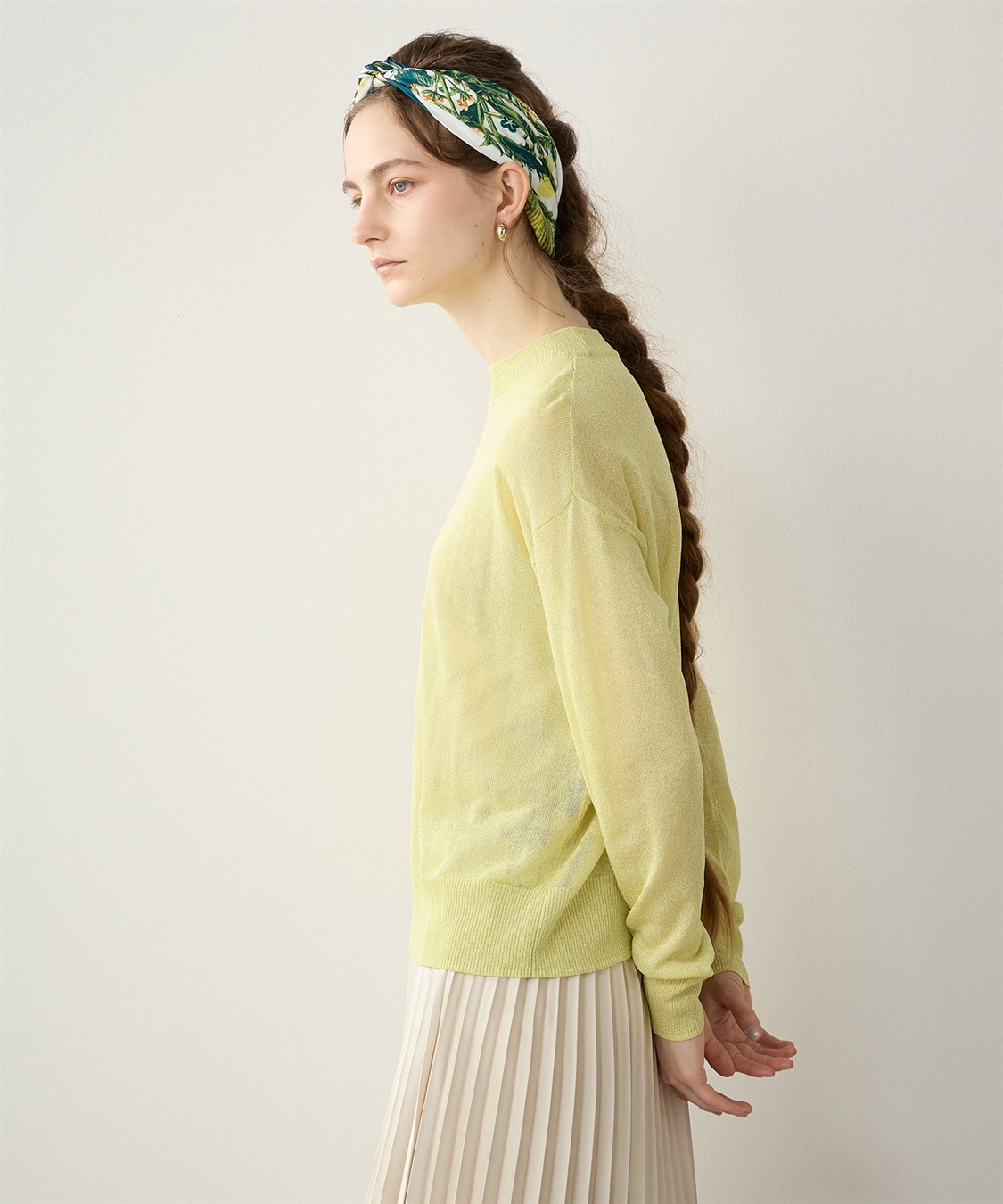 LE SOUK HOLIDAY シアーラメニットプルオーバー_sub_2