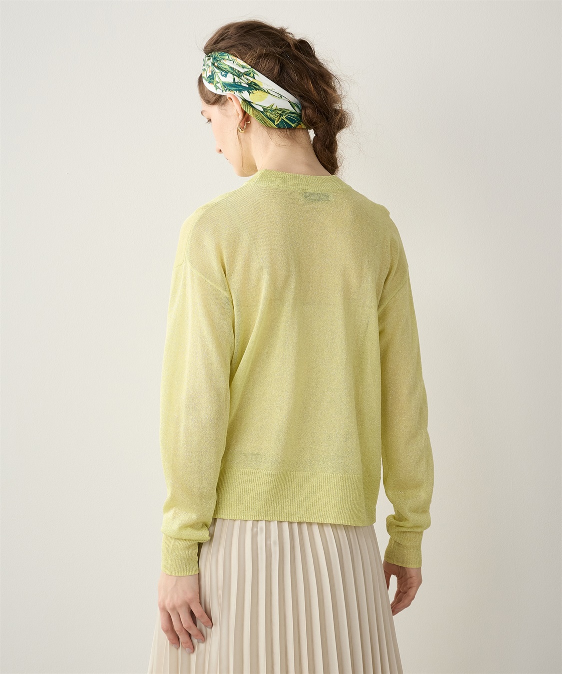 LE SOUK HOLIDAY シアーラメニットプルオーバー_sub_3