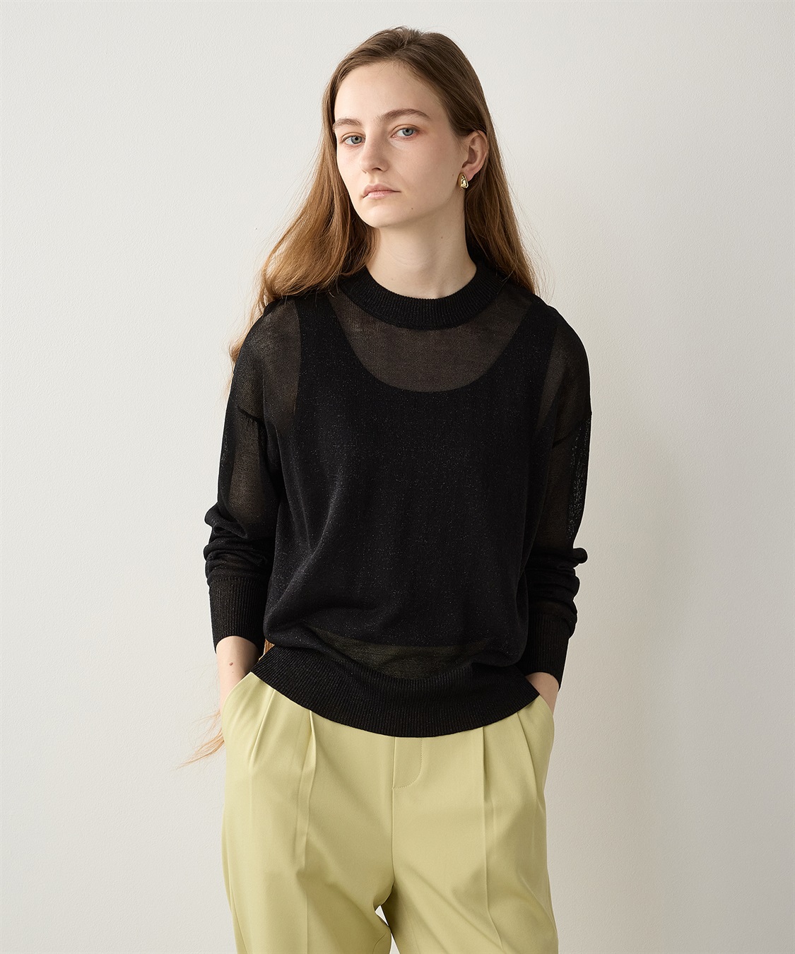 LE SOUK HOLIDAY シアーラメニットプルオーバー_sub_16