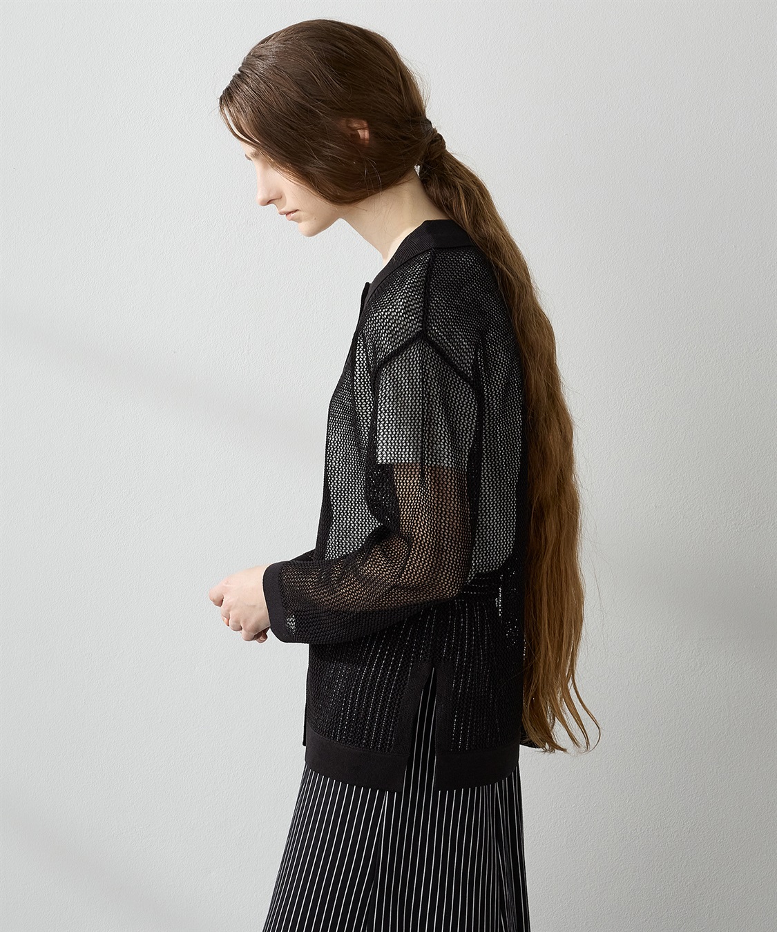 ZIMMERMANN カットワークレース リネン カーディガン 0 ブラック ZIMMERMANN カットワークレース リネン カーディガン 0 ブラック