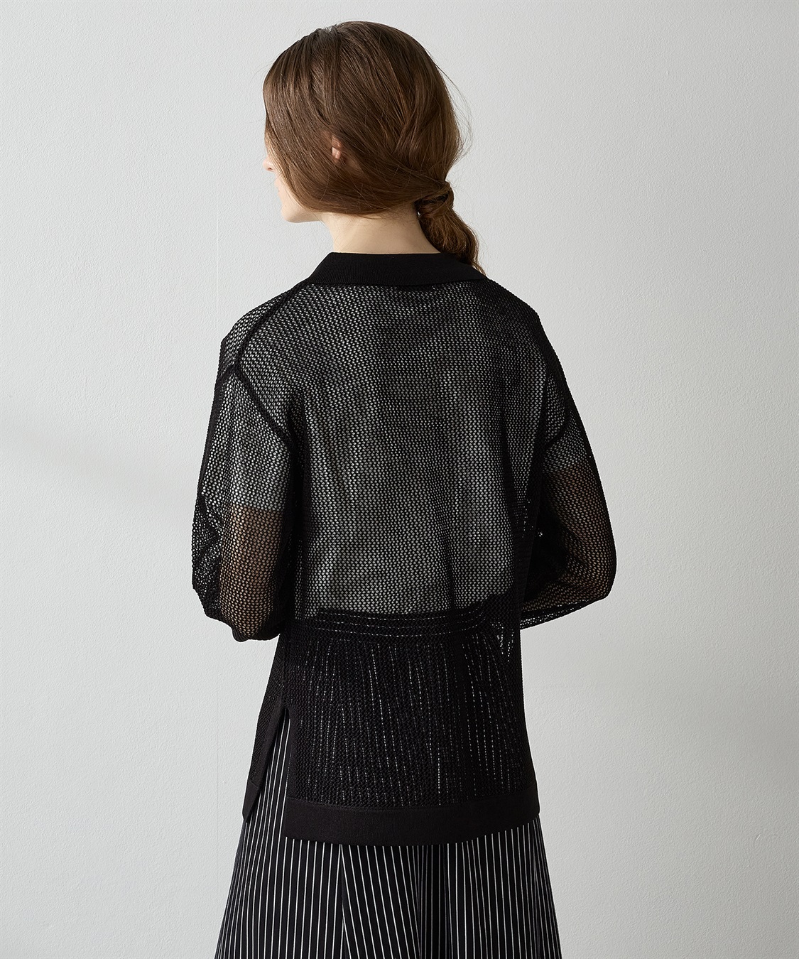 メッシュカーディガン LE SOUK HOLIDAY｜クロスプラス公式通販サイト