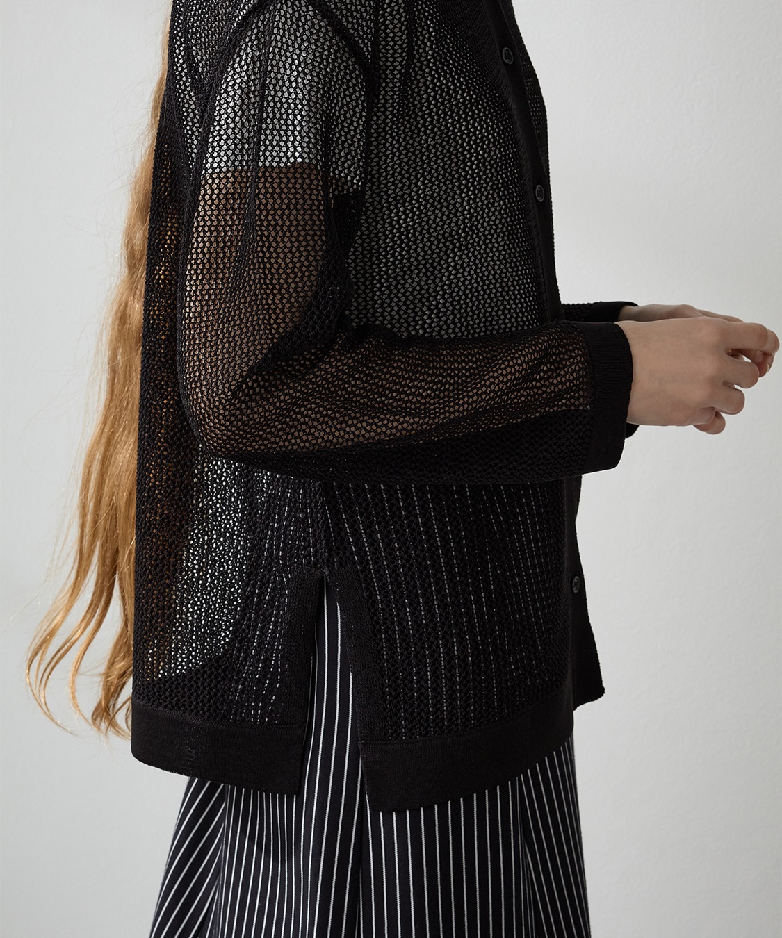 メッシュカーディガン LE SOUK HOLIDAY｜クロスプラス公式通販サイト