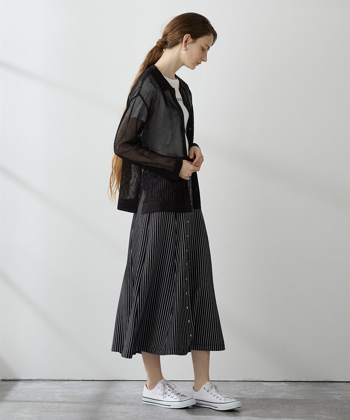 メッシュカーディガン LE SOUK HOLIDAY｜クロスプラス公式通販サイト