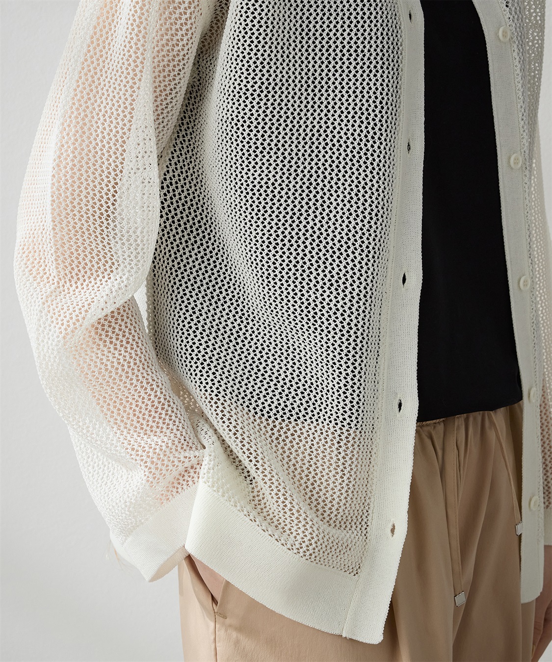 ル シェル ブルー - LE CIEL BLEU | Flower Jacquard Knit