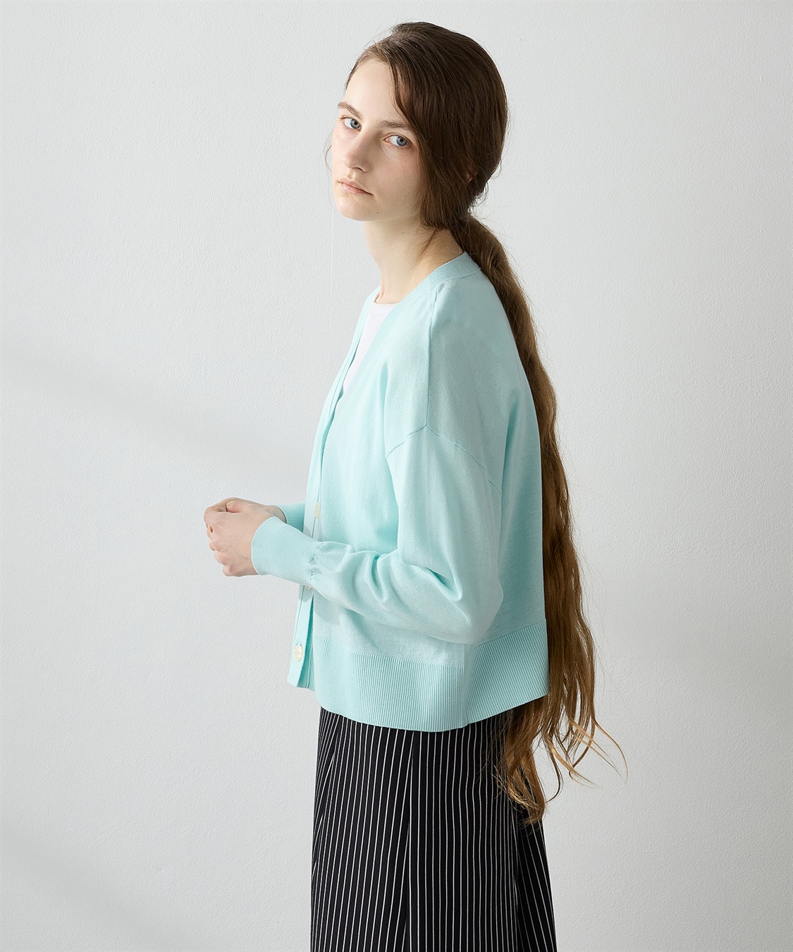 LE SOUK HOLIDAY Vネックカーディガン_sub_2