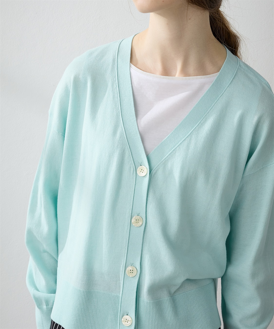 LE SOUK HOLIDAY Vネックカーディガン_sub_5