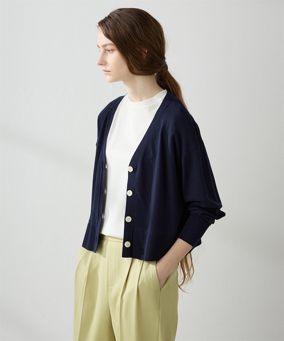 LE SOUK HOLIDAY Vネックカーディガン_sub_14