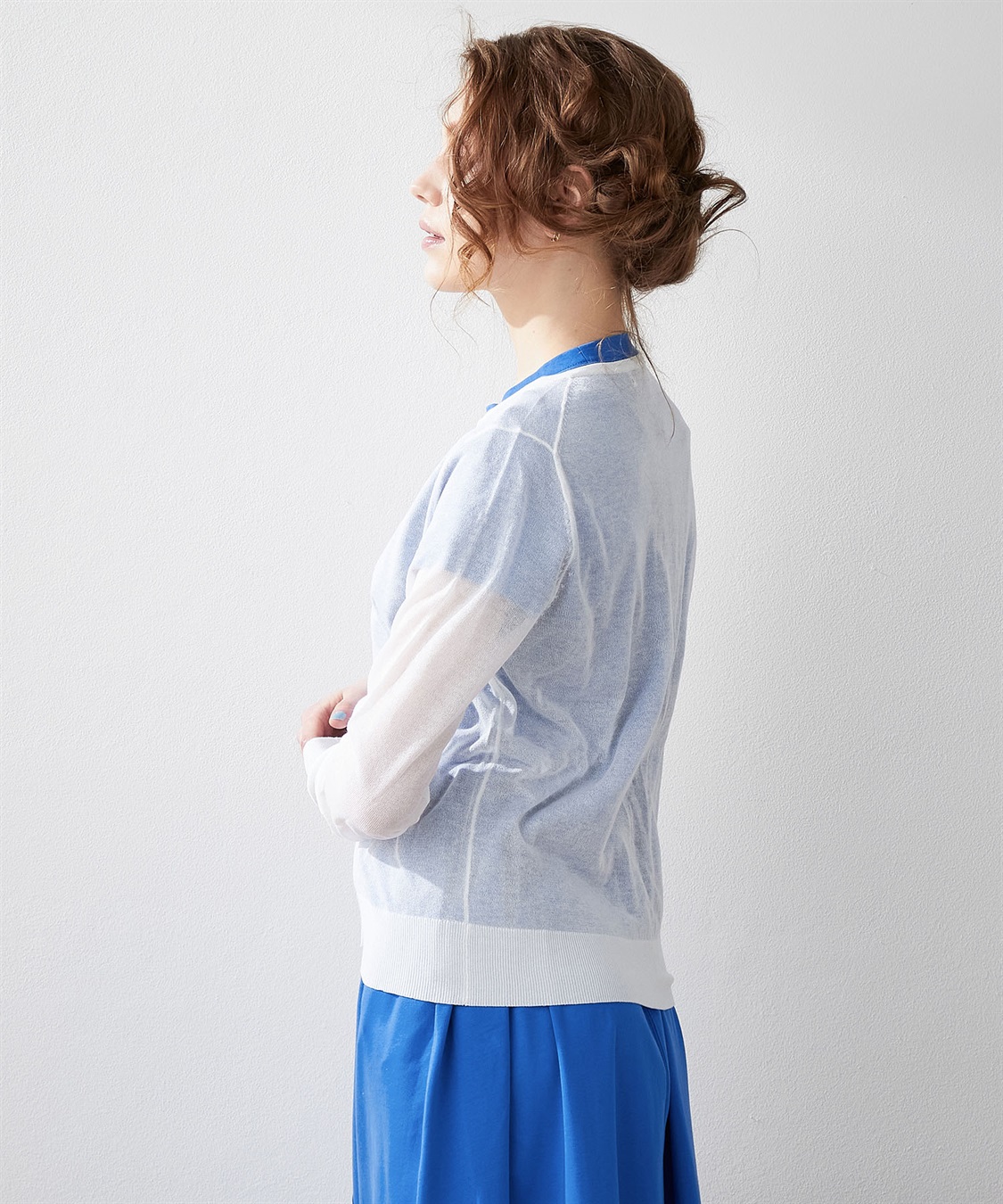 LE SOUK HOLIDAY シアーカーディガン_sub_2