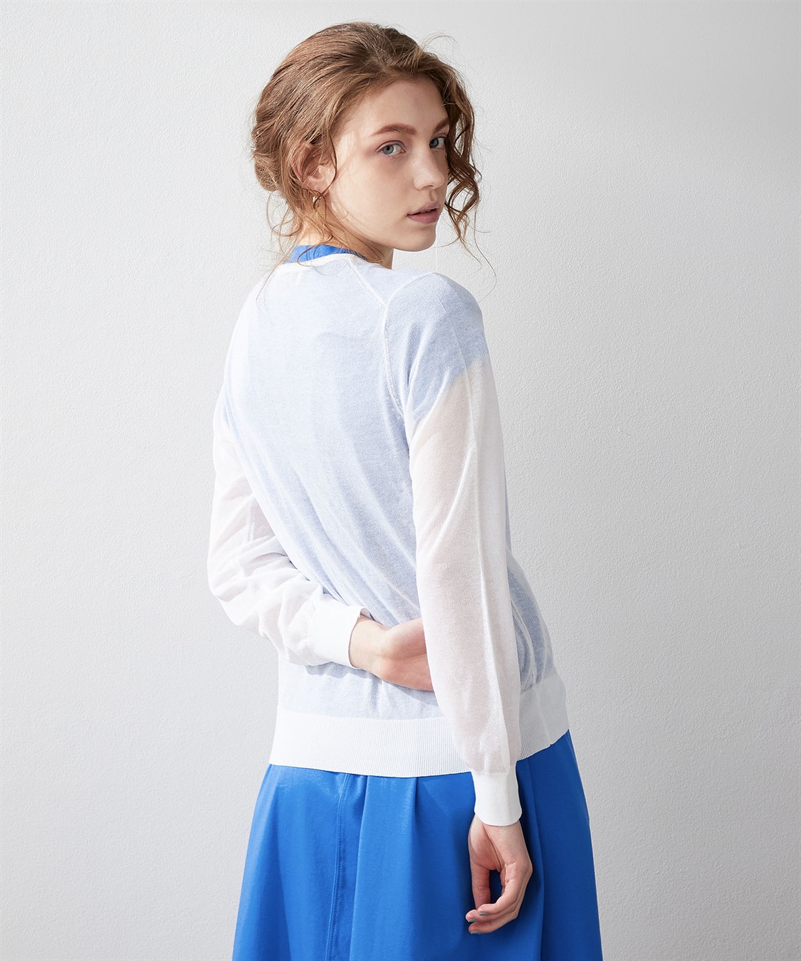 LE SOUK HOLIDAY シアーカーディガン_sub_4