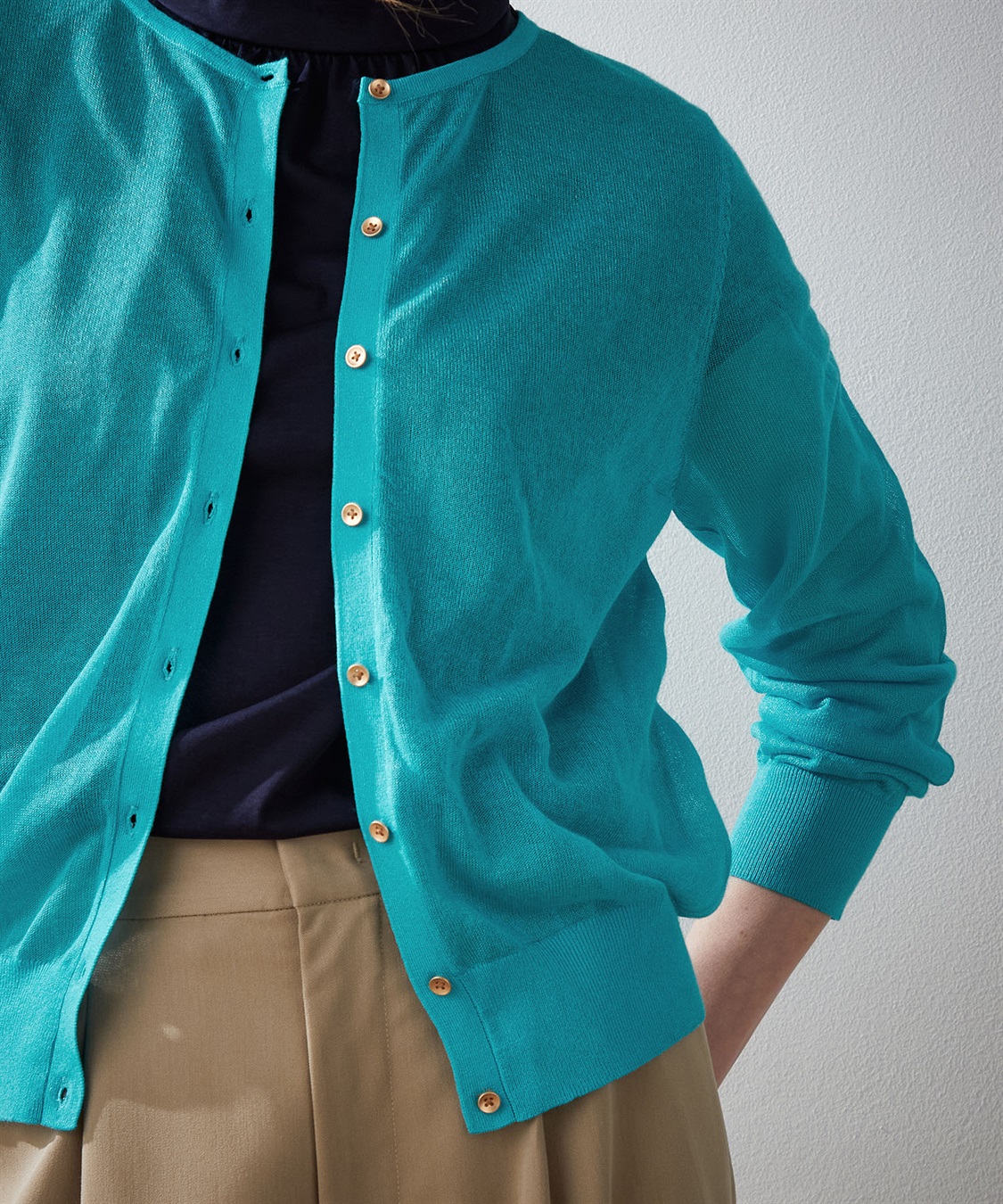 LE SOUK HOLIDAY シアーカーディガン_sub_16