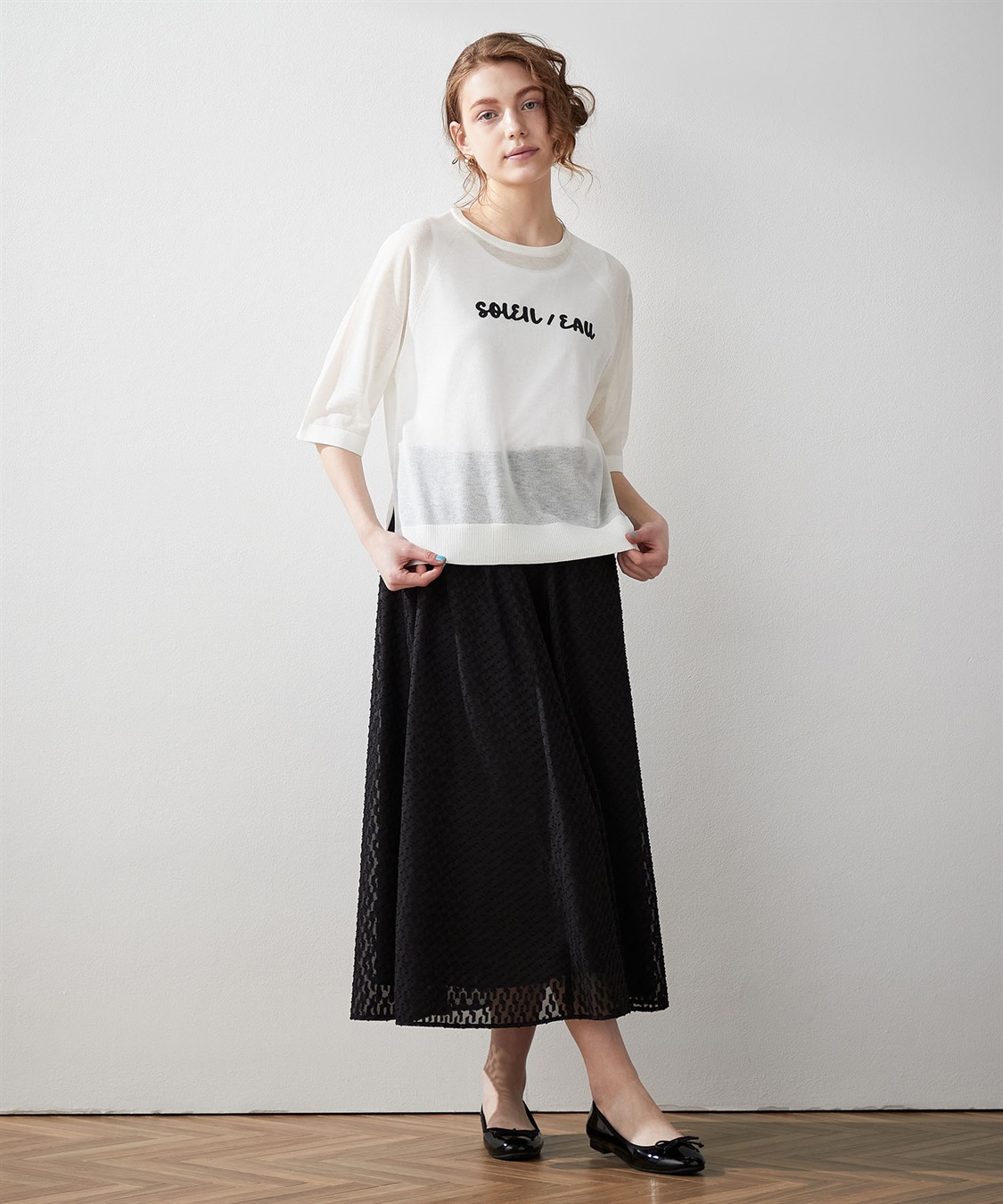 LE SOUK HOLIDAY ロゴシアーニットプルオーバー_sub_11