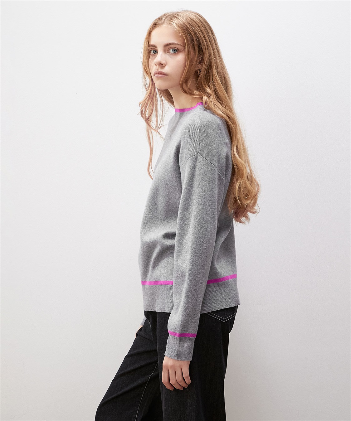 LE SOUK HOLIDAY 配色ラインニット_sub_18