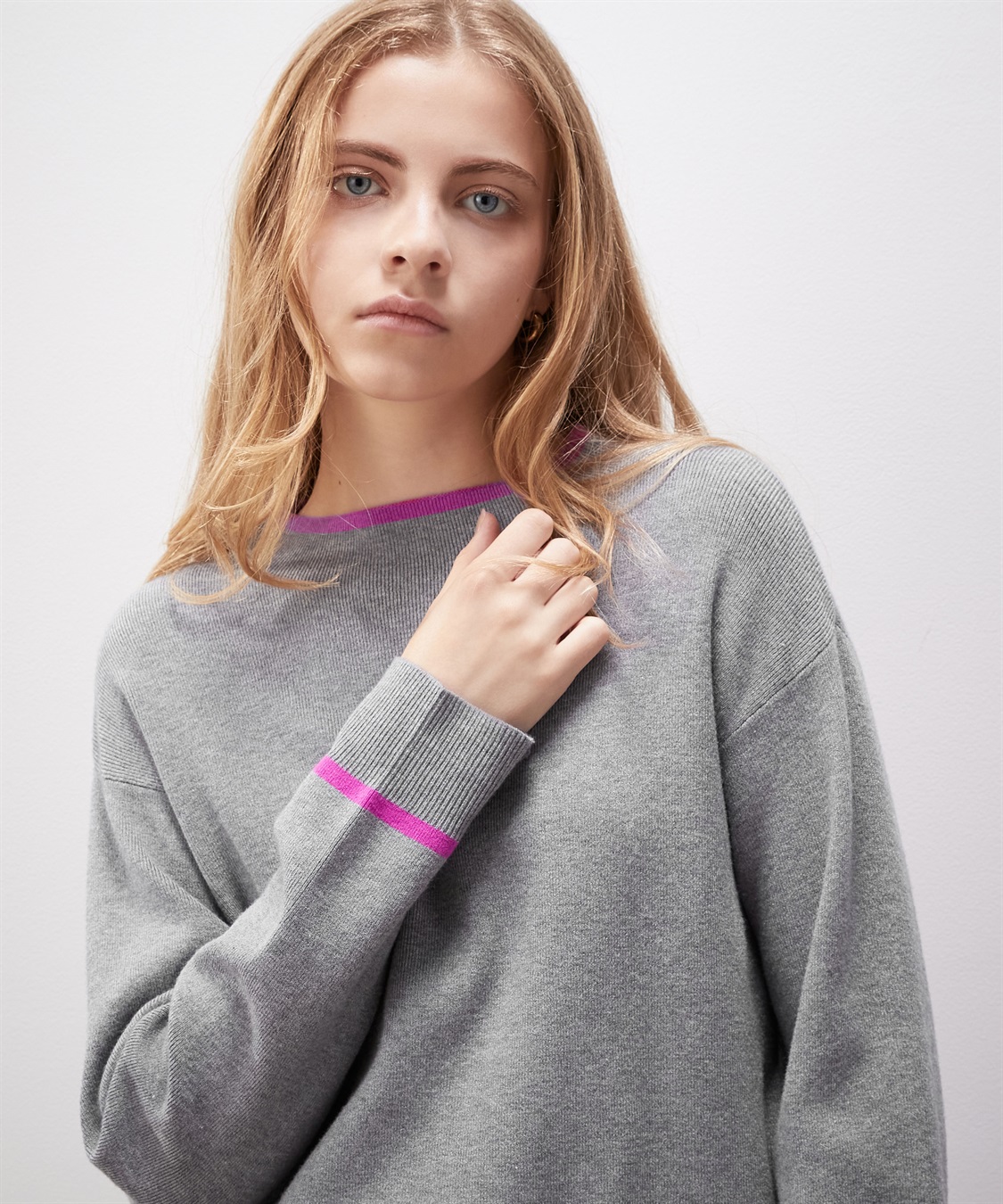 LE SOUK HOLIDAY 配色ラインニット_sub_21