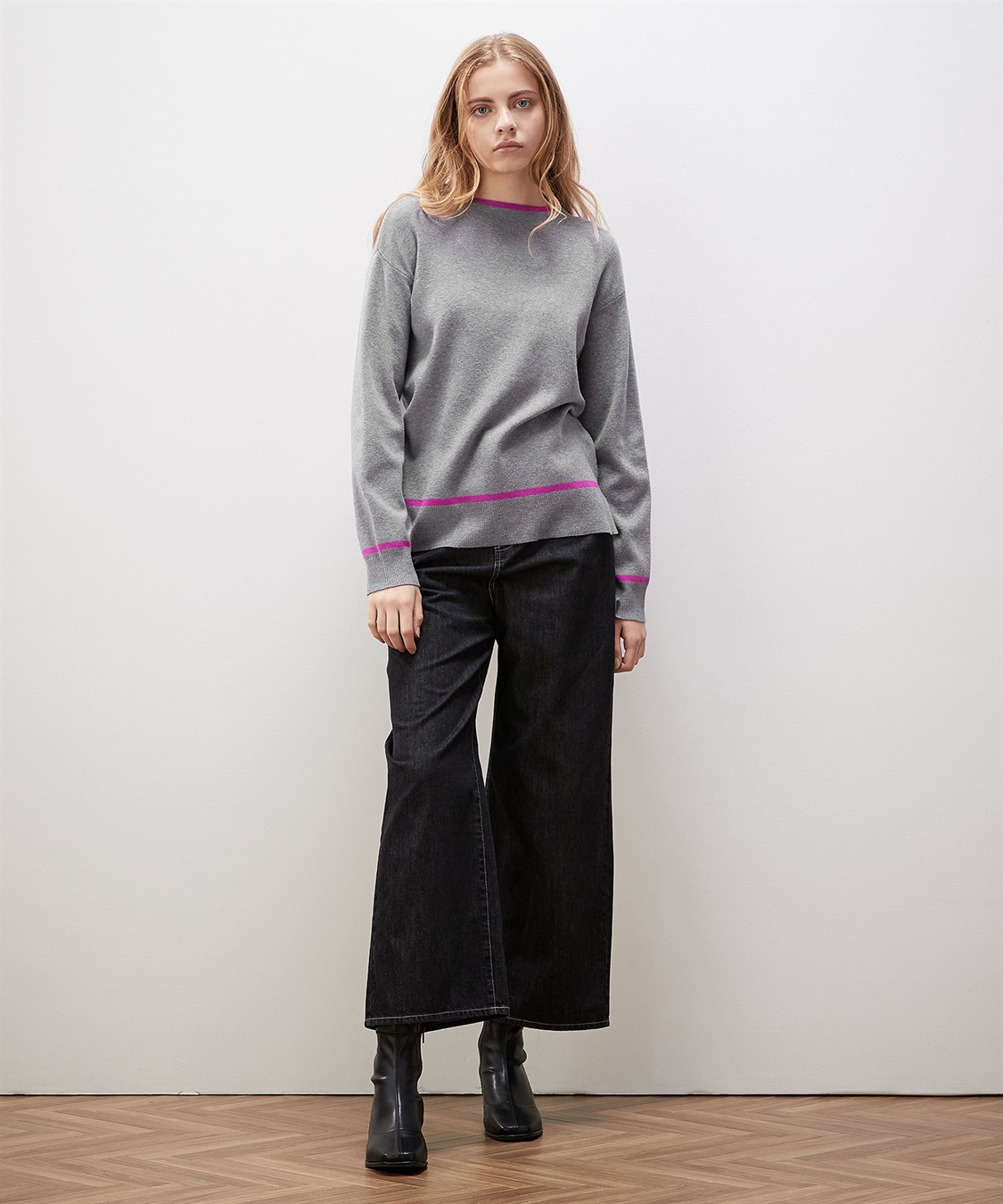 LE SOUK HOLIDAY 配色ラインニット_sub_24