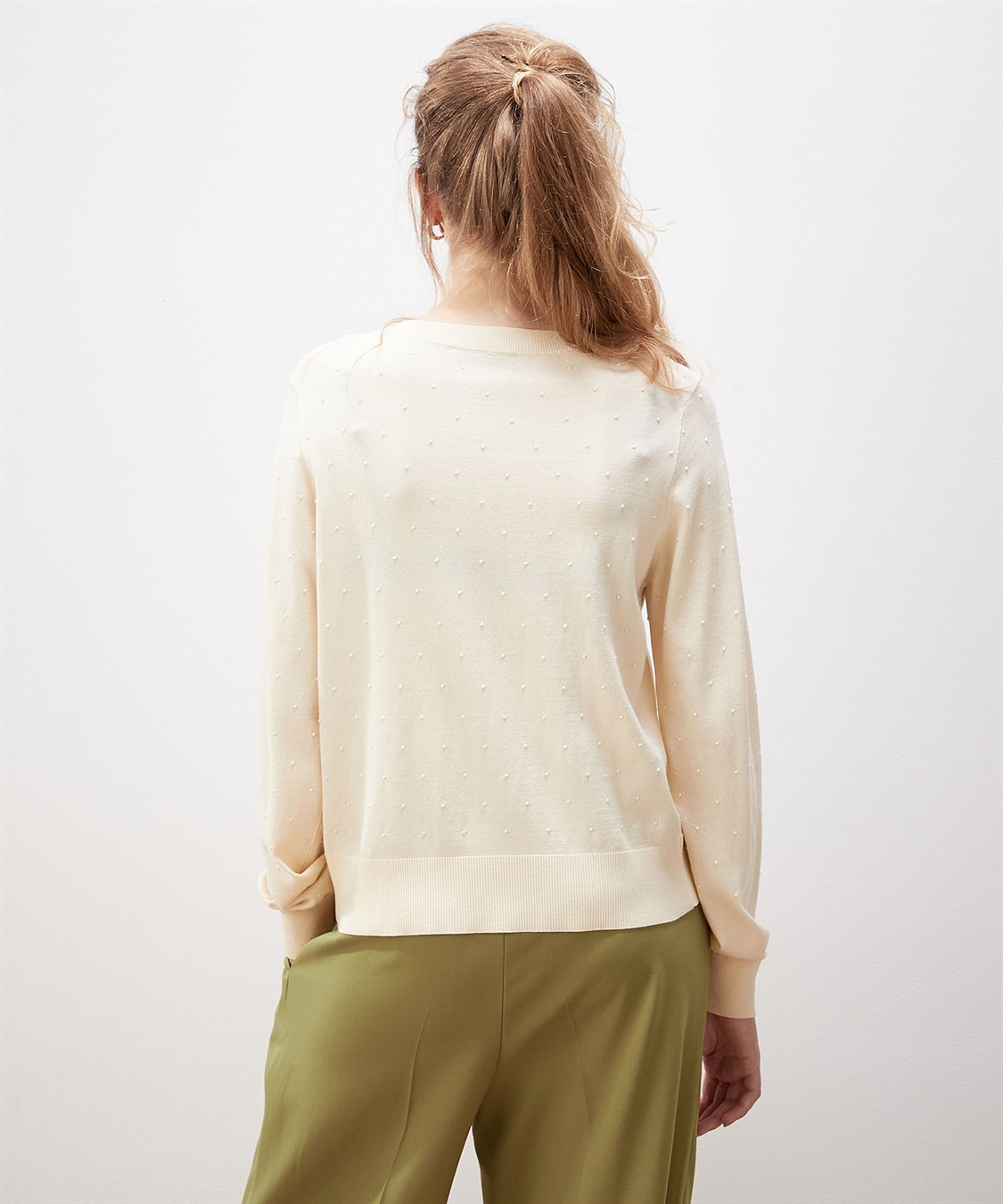 LE SOUK HOLIDAY ドットジャガードニット_sub_7