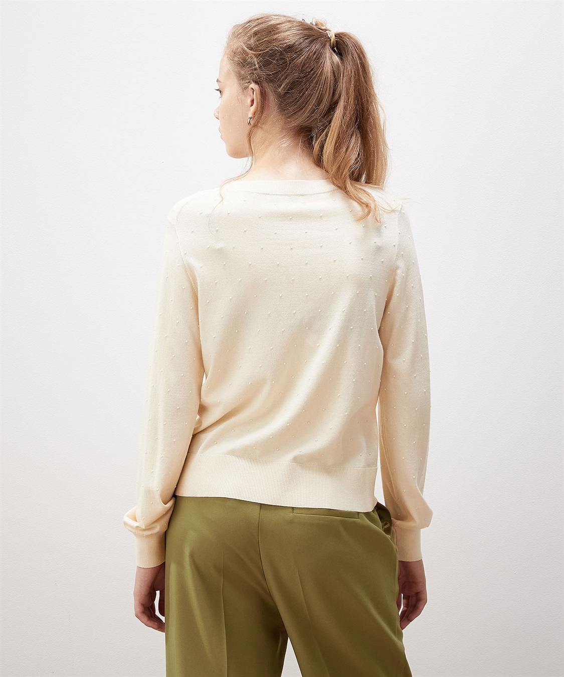 LE SOUK HOLIDAY ドットジャガードニット_sub_8