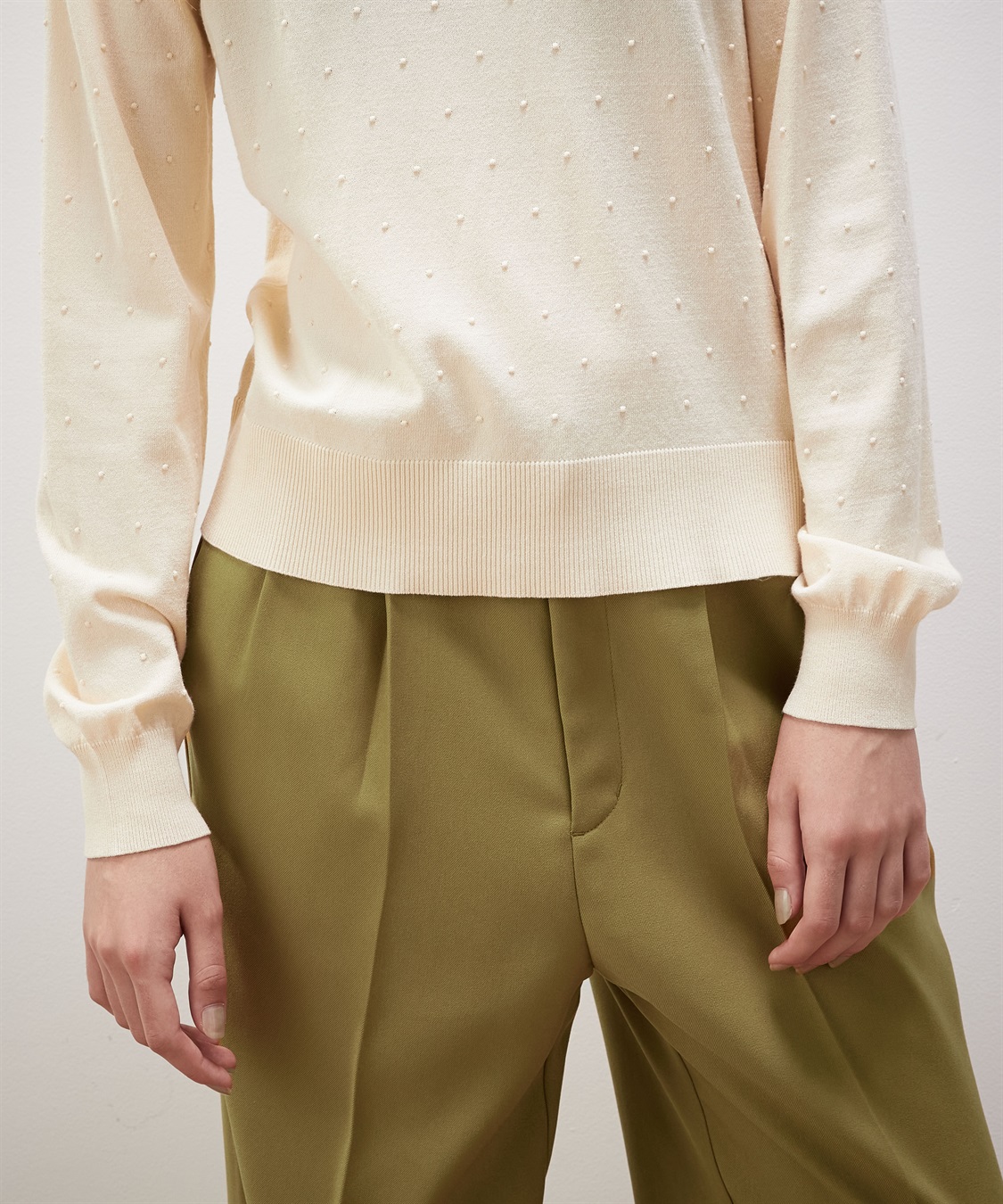 LE SOUK HOLIDAY ドットジャガードニット_sub_10