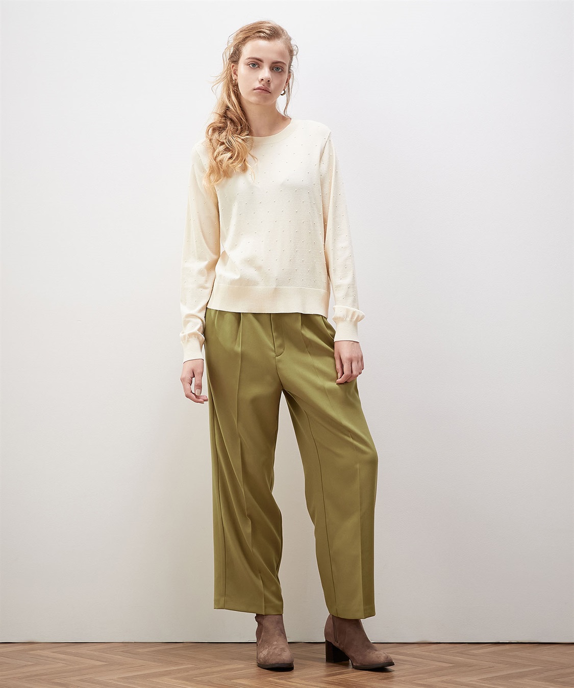 LE SOUK HOLIDAY ドットジャガードニット_sub_11