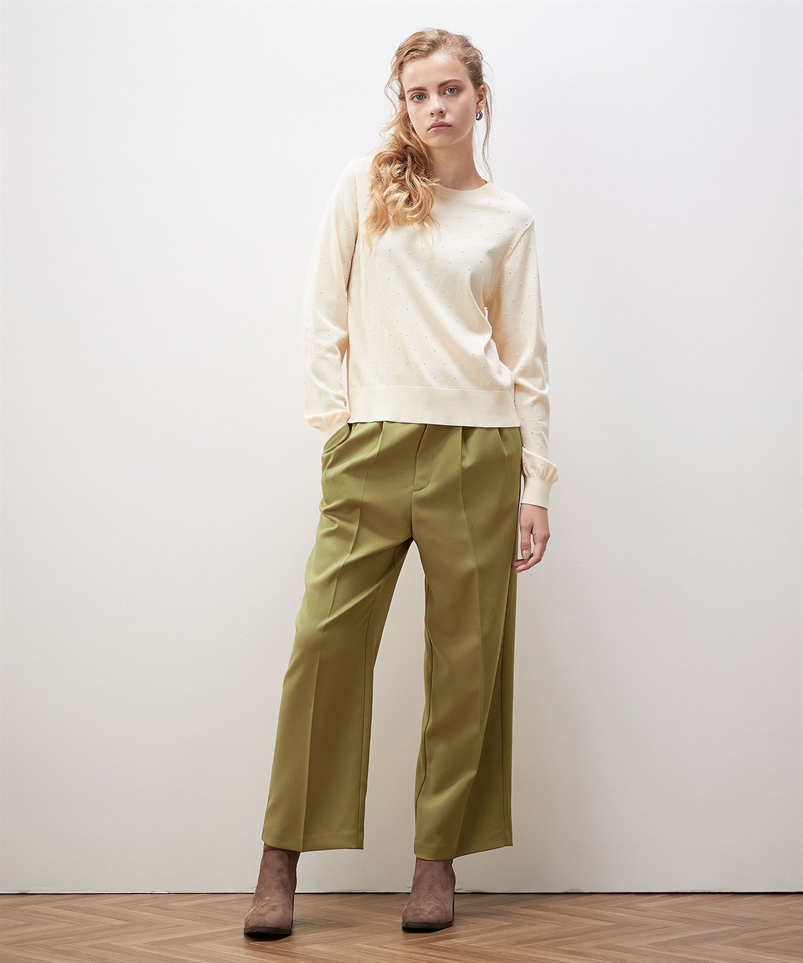 LE SOUK HOLIDAY ドットジャガードニット_sub_12