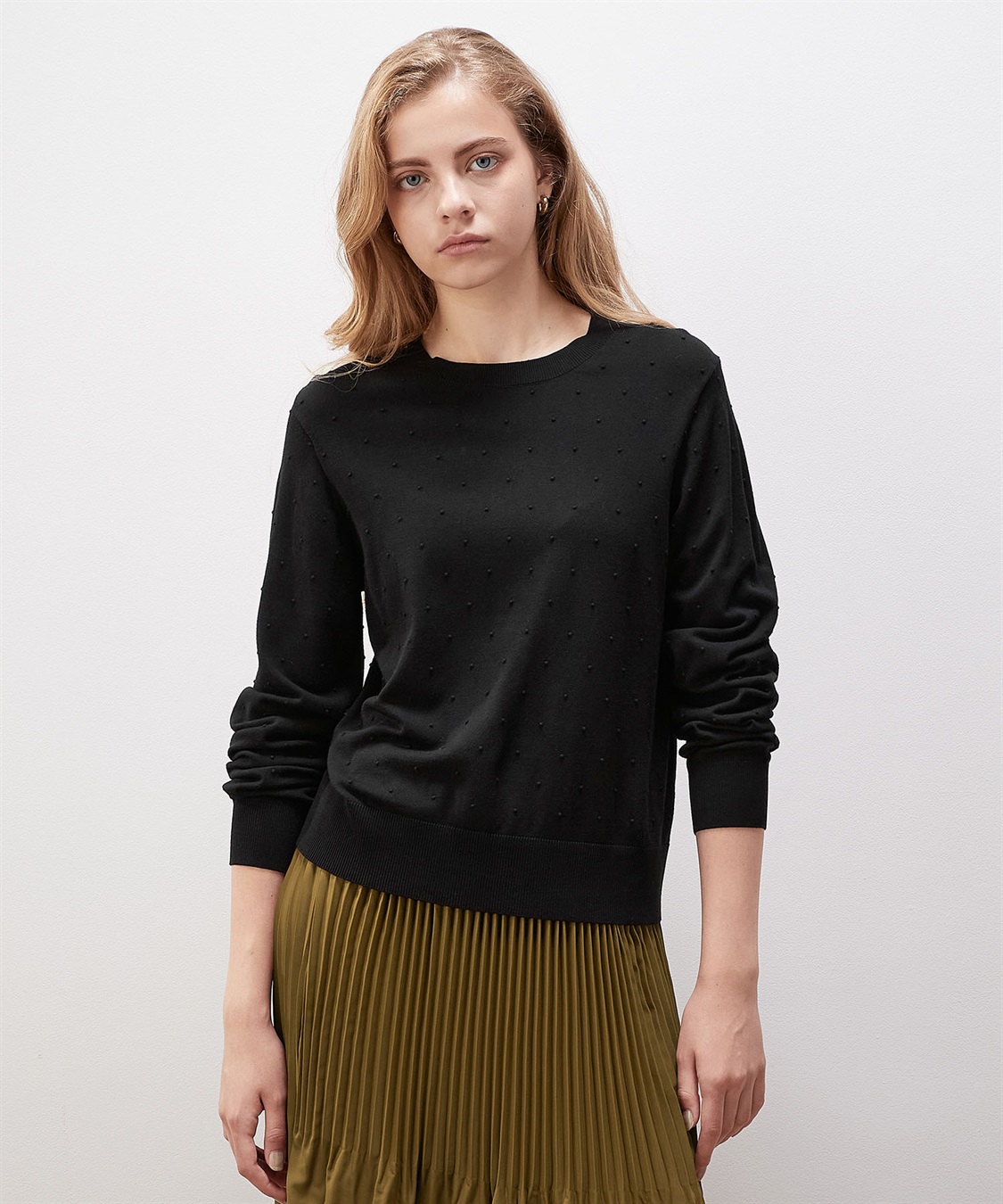 LE SOUK HOLIDAY ドットジャガードニット_sub_13