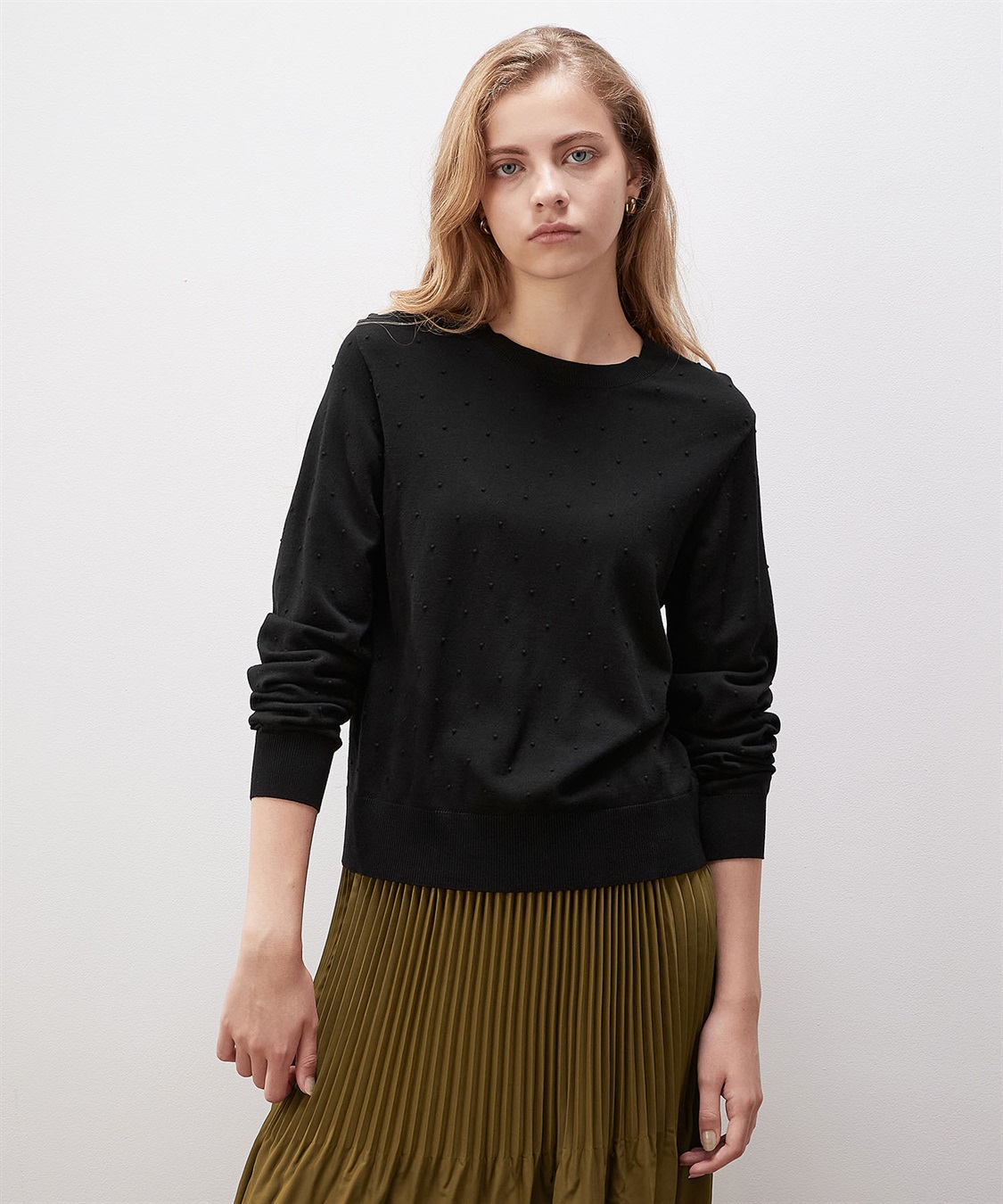 LE SOUK HOLIDAY ドットジャガードニット_sub_14