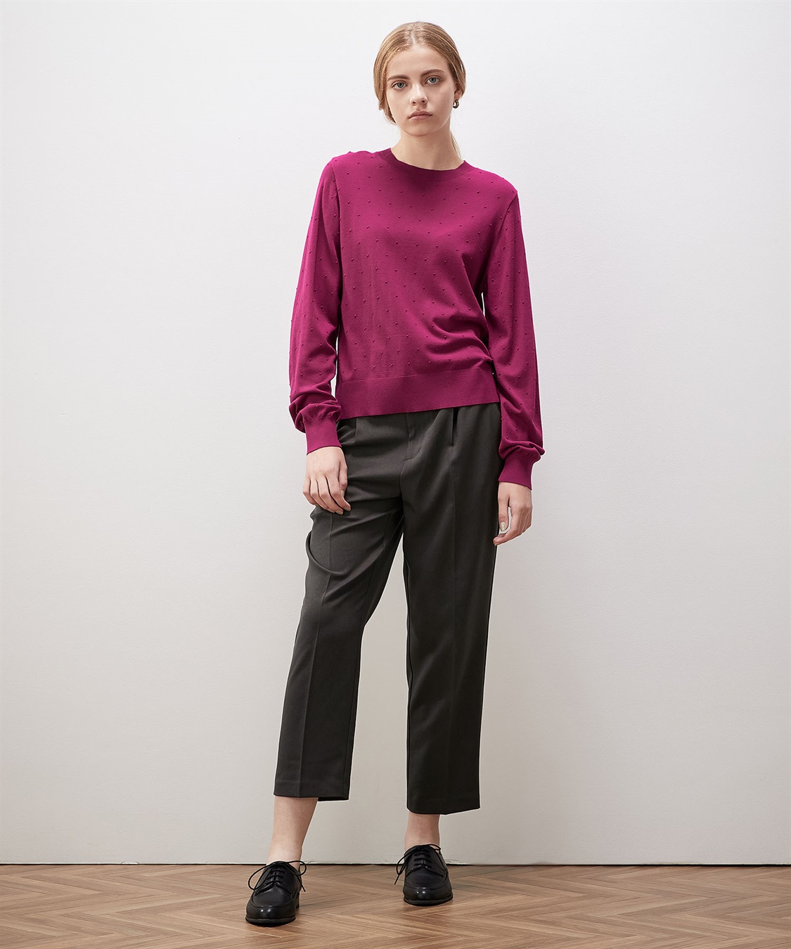 LE SOUK HOLIDAY ドットジャガードニット_sub_21