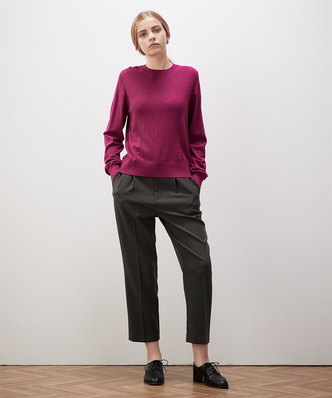 LE SOUK HOLIDAY ドットジャガードニット_sub_22