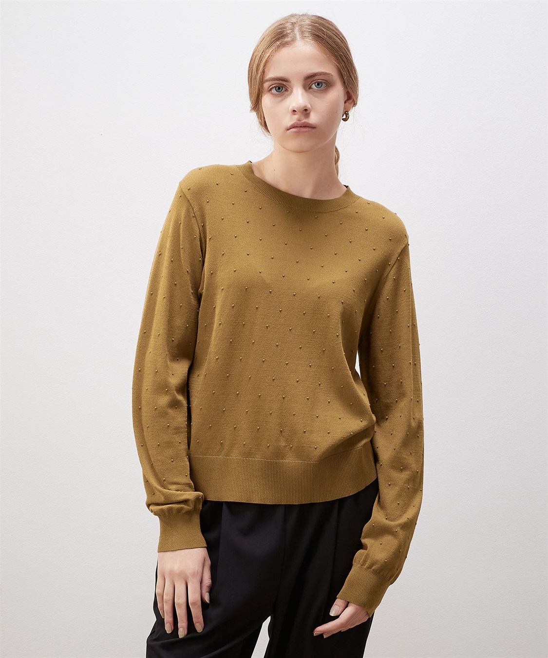 LE SOUK HOLIDAY ドットジャガードニット_sub_24