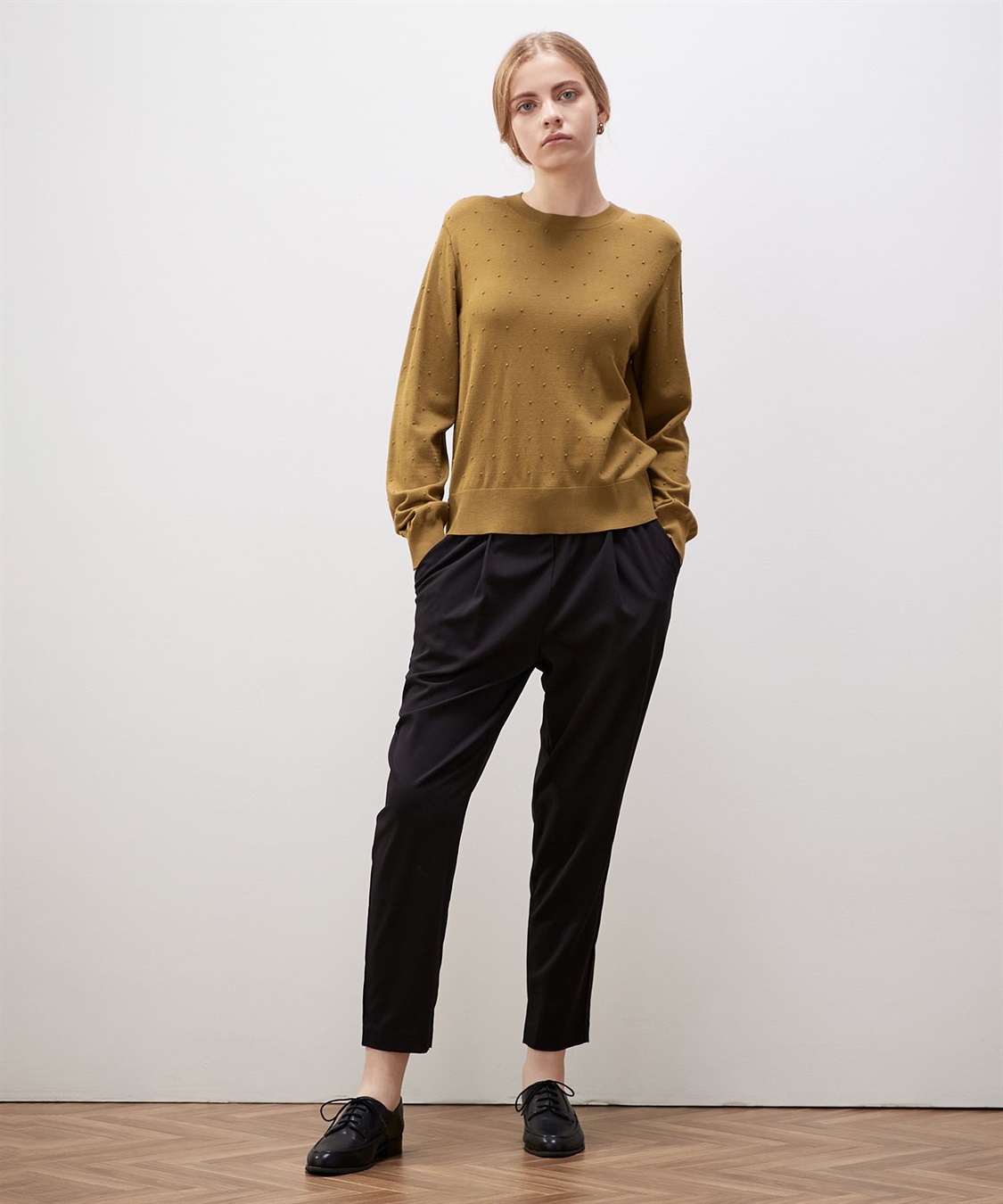 LE SOUK HOLIDAY ドットジャガードニット_sub_26