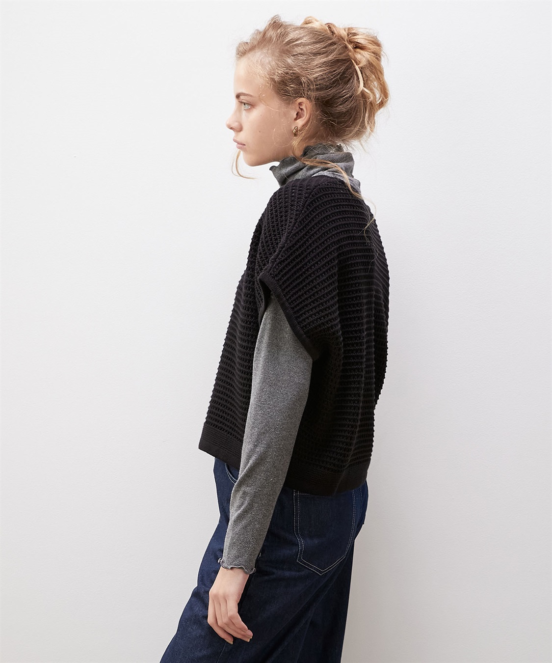 LE SOUK HOLIDAY メッシュニットベスト_sub_4