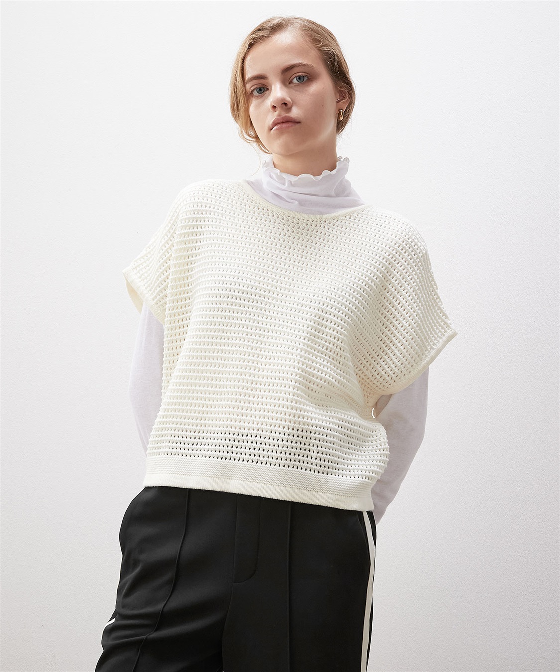 LE SOUK HOLIDAY メッシュニットベスト_sub_13