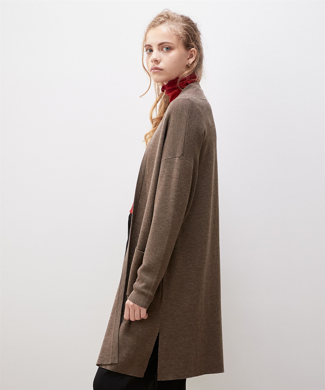 LE SOUK HOLIDAY ダブルフェイストッパーカーディガン_sub_5