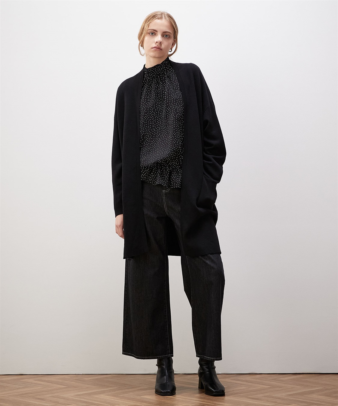 LE SOUK HOLIDAY ダブルフェイストッパーカーディガン_sub_22