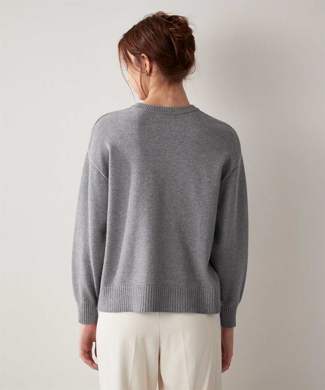 LE SOUK HOLIDAY スウェットライク ニットプルオーバー_sub_13