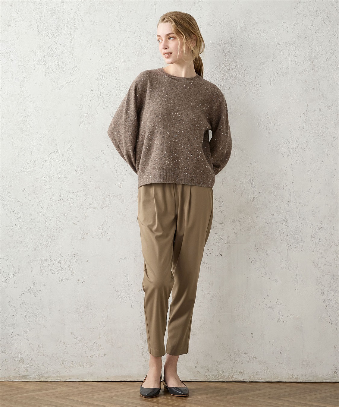 LE SOUK HOLIDAY スパンコール ニットプルオーバー_sub_20