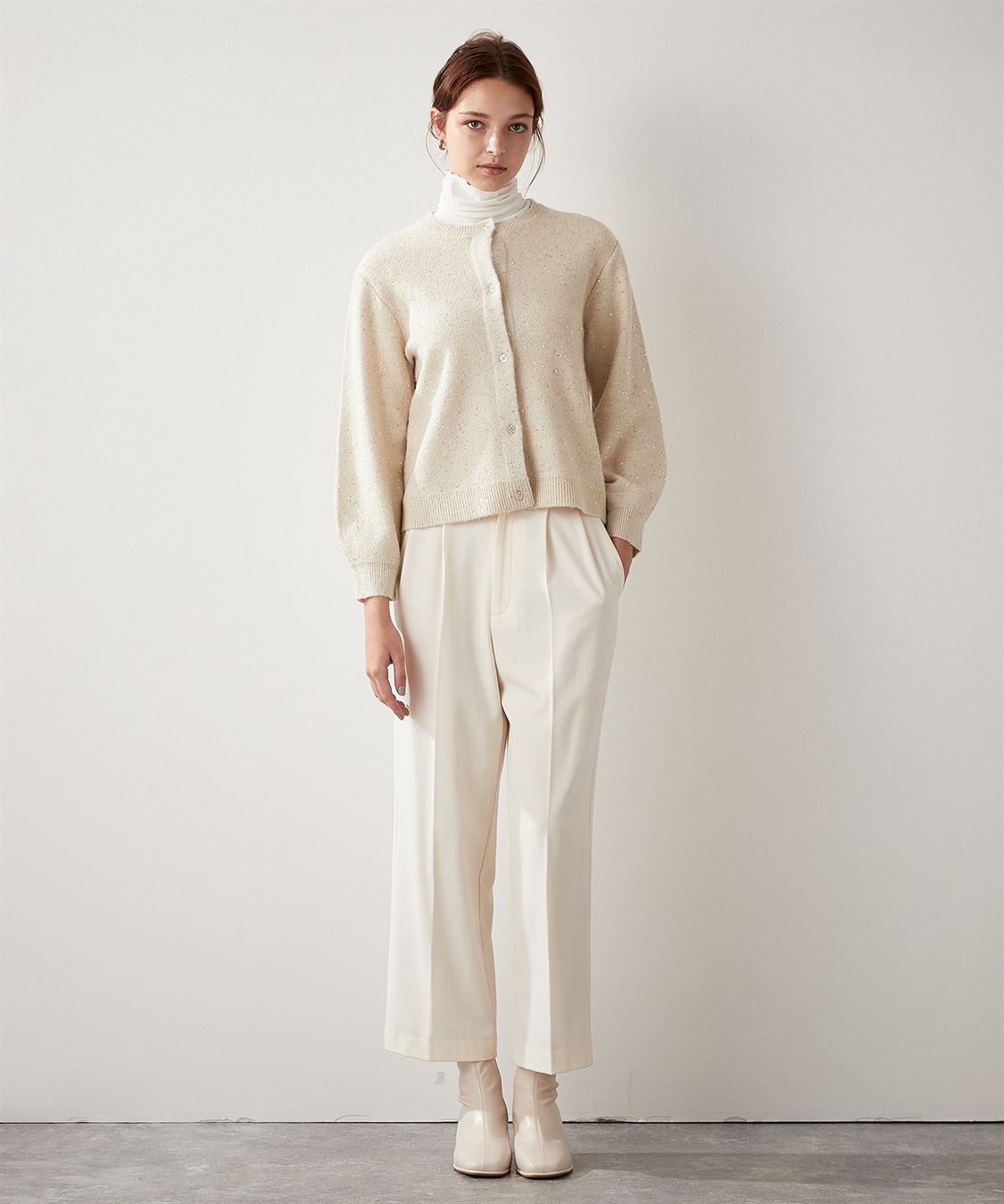 LE SOUK HOLIDAY スパンコール ニットカーディガン_sub_20