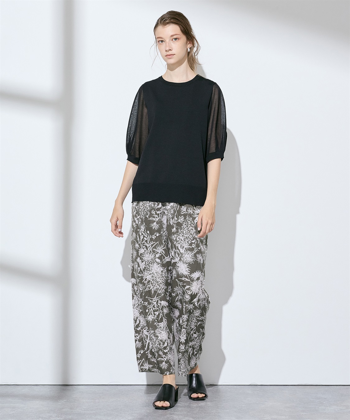 LE SOUK HOLIDAY シアースリーブニットプルオーバー_sub_13