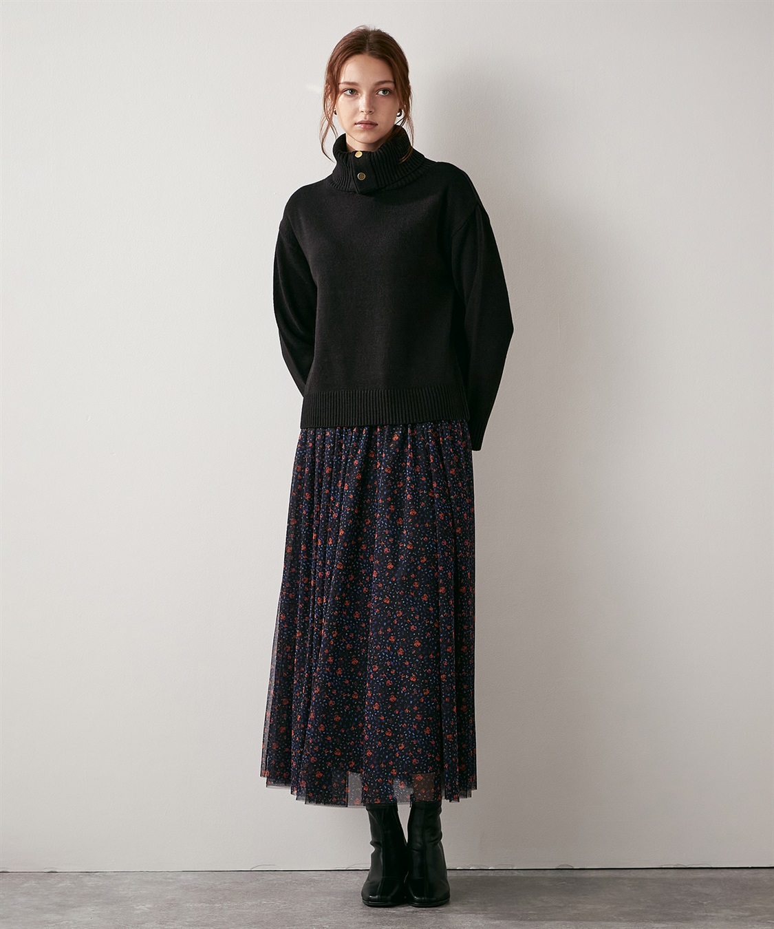KOEISTORE ニットトップス レディース 春 夏 春夏 黒 ニット